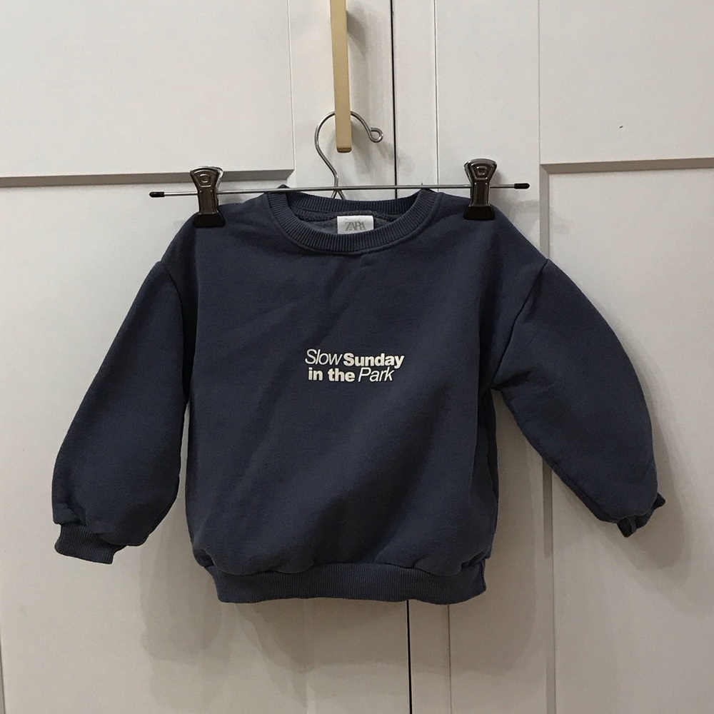 Zara Kids Sweatshirt - Navy Blue